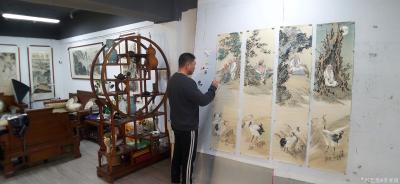 李亚南日记-人物四条屏【图13】