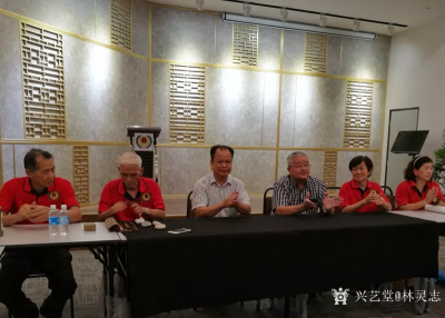 林灵志生活-林灵志书画展在吉隆坡展出；为弘扬中华传统文化,传承中华宗亲根脉,近日，“一带一路【图1】