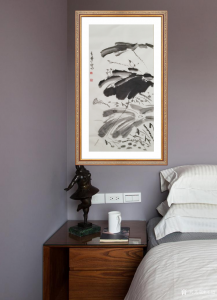 艺术品图片：艺术家王迈国画作品名称《王迈国画荷塘》价格2000.00 元