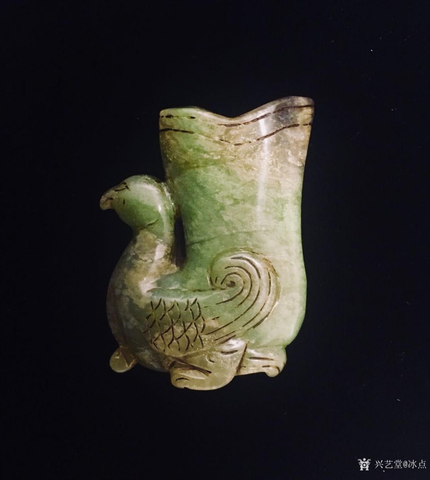 冰点文玩杂项作品《玉鸟樽》【图2】