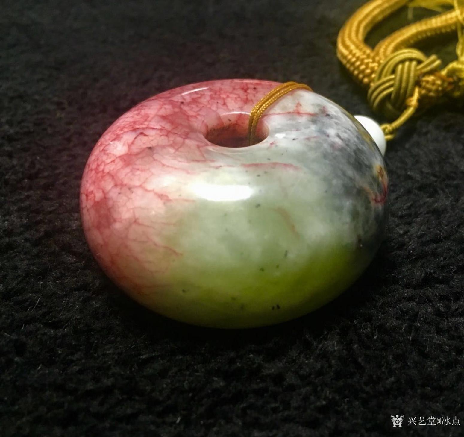 冰点文玩杂项作品《鸡血石玉佩》【图2】