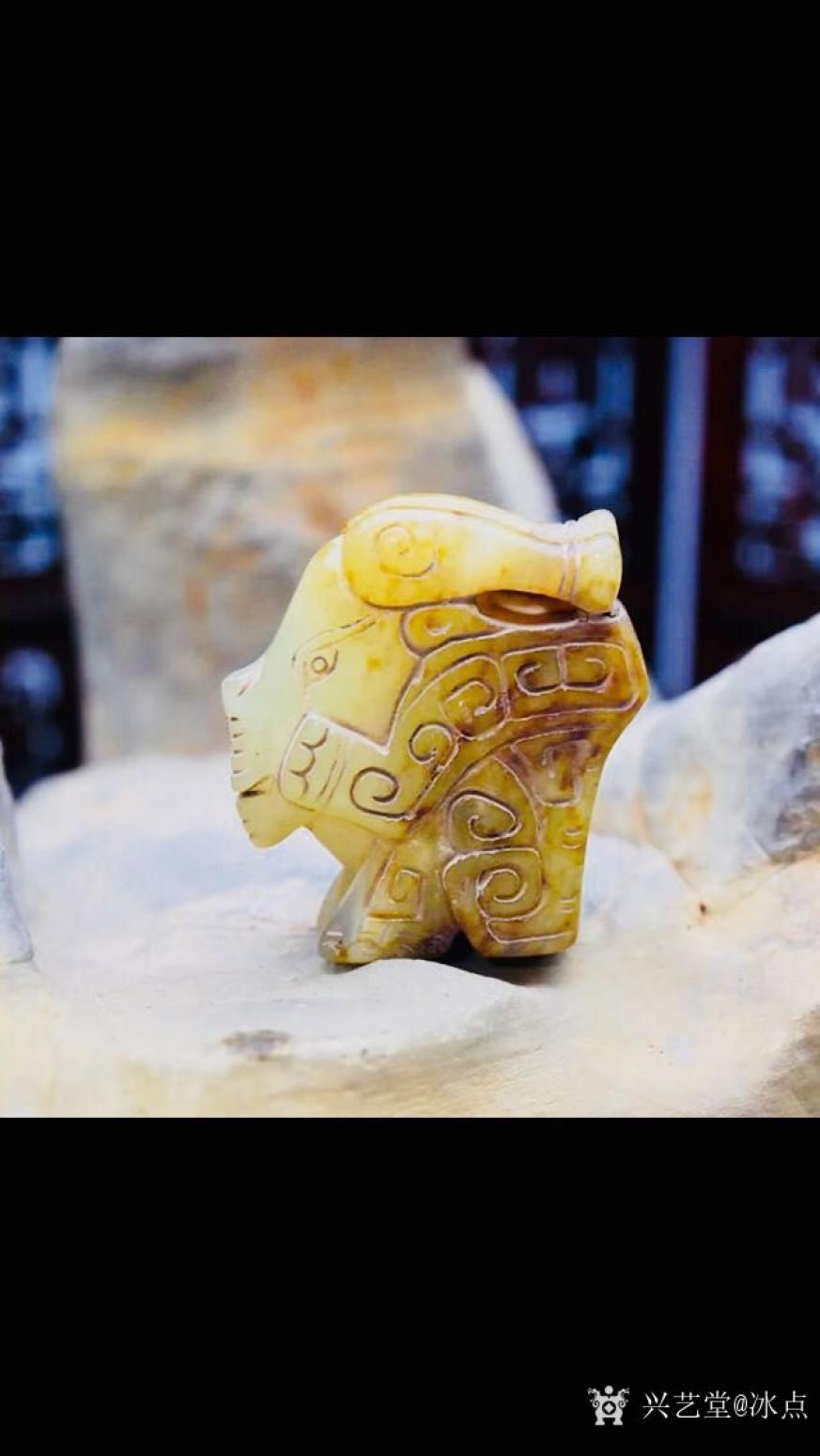 冰点文玩杂项作品《红山文化盔甲武士》