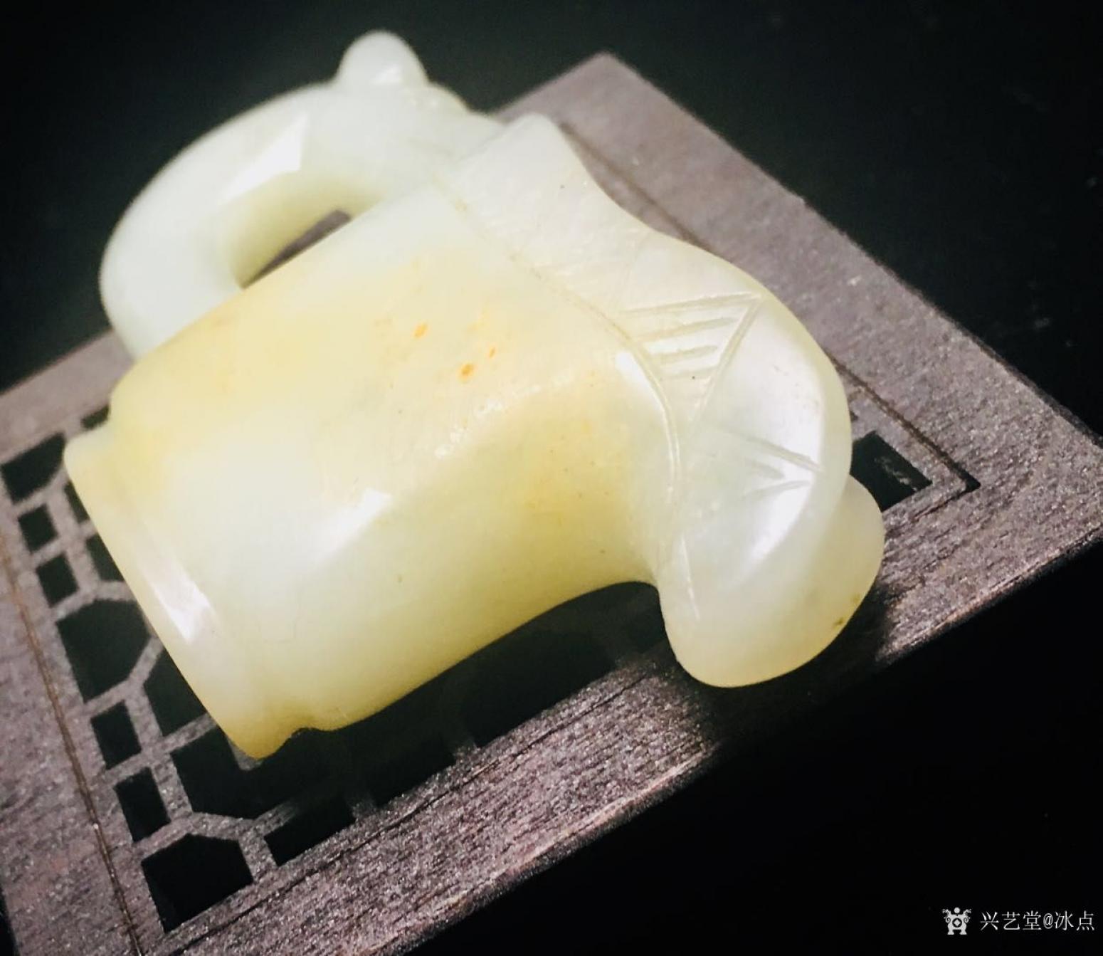 冰点文玩杂项作品《和田玉酒杯》【图1】