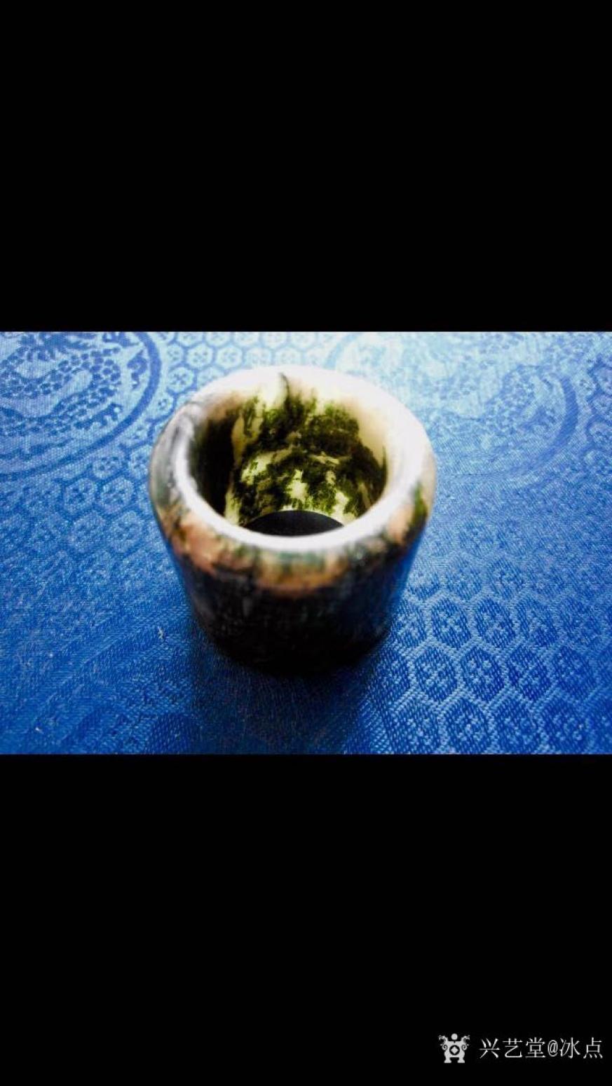 冰点文玩杂项作品《水草扳指》【图0】