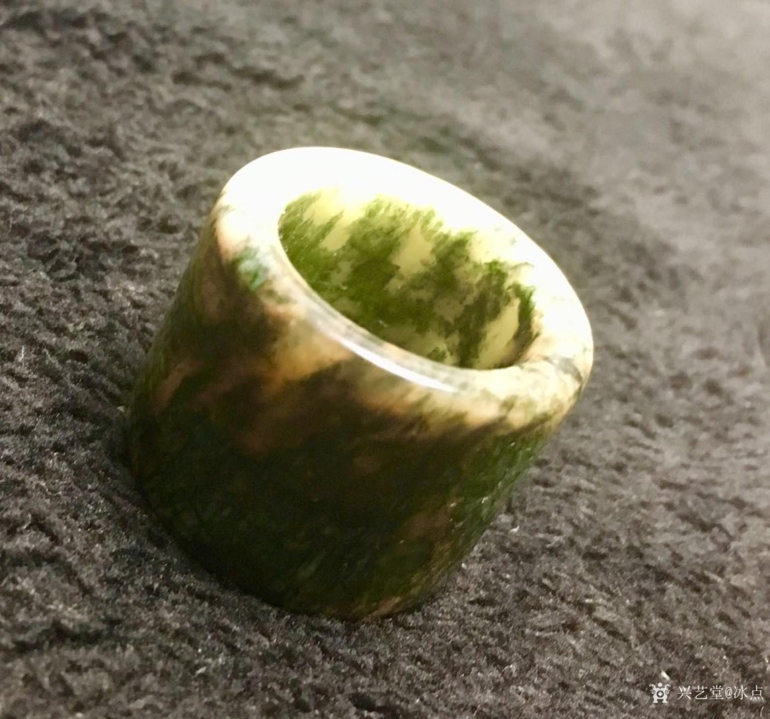 冰点文玩杂项作品《水草扳指》【图2】