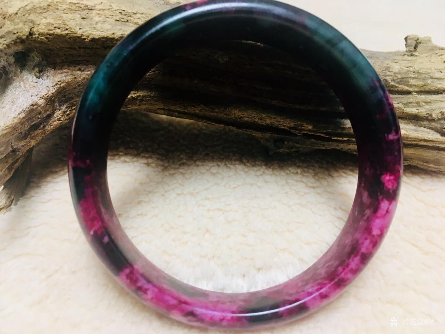 冰点文玩杂项作品《桃花玉手镯》【图2】