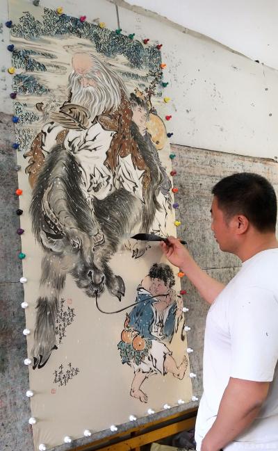 李亚南日记-老子出关圖【图5】