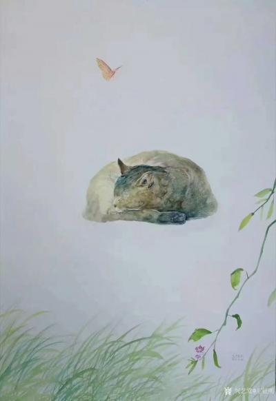 王征明日记-绘画艺术写实与否仅仅是承载思想的形式，与抽象和写实程度并无关系。当然，写实程度越【图1】