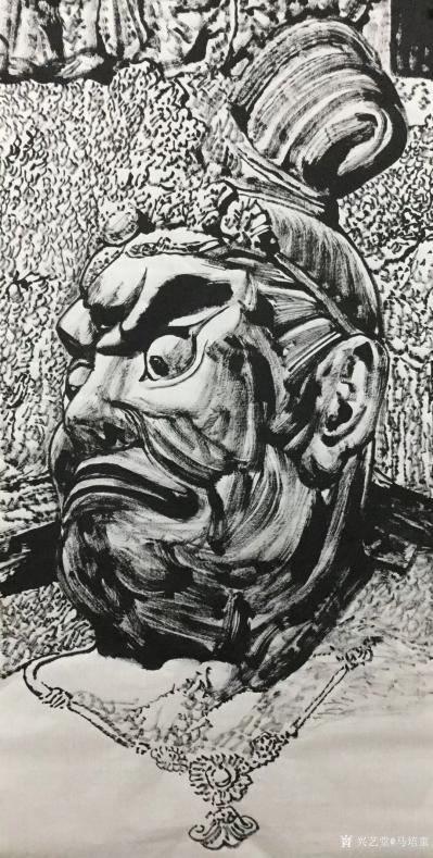 马培童日记-“东涂西抹，洒脫随意。”马培童焦墨画感悟笔记（99）
  学焦墨画与笔墨结缘已【图3】