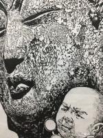 艺术家马培童日记:“寂寞中修行，无奈中寻路。”马培童焦墨画感悟笔记（100）【图1】