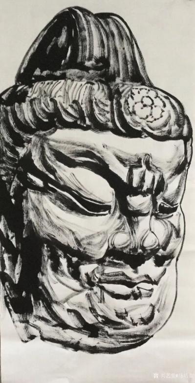 马培童日记-“东方焦墨与西方的色融合，赋予了焦墨画以全新的理念”马培童焦墨画感悟笔记（101【图2】