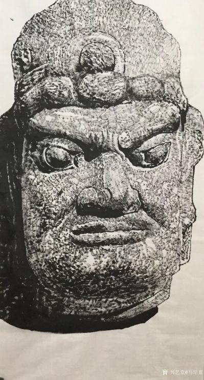 马培童日记-“东方焦墨与西方的色融合，赋予了焦墨画以全新的理念”马培童焦墨画感悟笔记（101【图3】