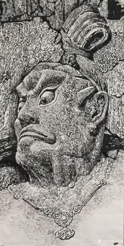 马培童日记-“东方焦墨与西方的色融合，赋予了焦墨画以全新的理念”马培童焦墨画感悟笔记（101【图4】