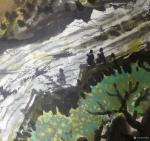 马曙光日志-马曙光画《连云港  花果山  水帘洞》
四尺整张竖幅并分别【图4】