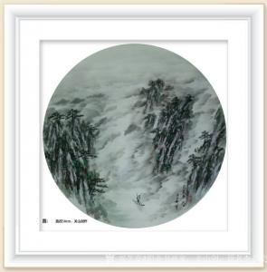 艺术品图片：艺术家职业书画家，关山剑，原名李东民国画作品名称《小品，一帆风顺，》价格3000.00 元