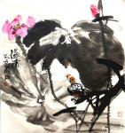 甘庆琼日志-国画花鸟画作品《富贵长春，基业永固》尺寸八尺240x138c【图4】