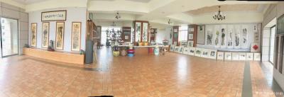 叶仲桥收藏-6月14日云城区领导廖伟带领云城街道有关负责人，到我的乡村美术馆参观考察指导，与【图3】