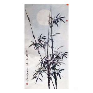 艺术品图片：艺术家成晓燕国画作品名称《雪竹图》价格1000.00 元