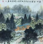 刘应雄日志-紅色之旅釆风写生作品之井冈山系列作品《八角楼的春天》《龙江书【图4】