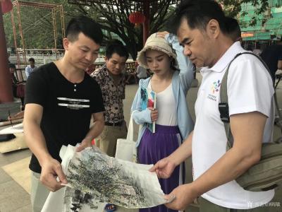 阎敏生活-宝安美协活动，燕罗写生交流；
  宝安区美术家协会服务基层活动：到人民中去！活【图4】