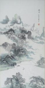 艺术品图片：艺术家陈宇国画作品名称《《孤舟》》价格1000.00 元