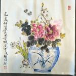 徐如茂日志-小满夏雨绵又绵，闲来静心画牡丹。近期应艺术爱好者要求完成的国【图3】