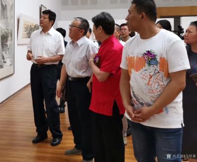马培童生活-“中央美术学院崔晓东山水画高研班结业展”开幕，地点炎黄艺术馆，时间6月28日上午【图2】