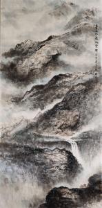 艺术品图片：艺术家王元国画作品名称《山雨壮溪流》价格2000.00 元