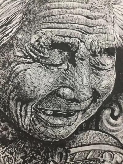 马培童日记-“母亲、是我心中的佛。”马培童焦墨画感悟笔记（105）
   焦墨画也强调“外【图3】