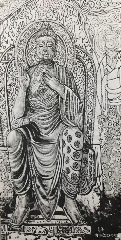 马培童日记-“坐困井底方寸境，踏遍江河天地宽。”马培童焦墨画感悟笔记（108）
   一个【图2】