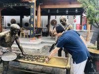 艺术家杨牧青日记:故友·古城西安故友相聚思吟
杨牧青
2017.7.18【图5】