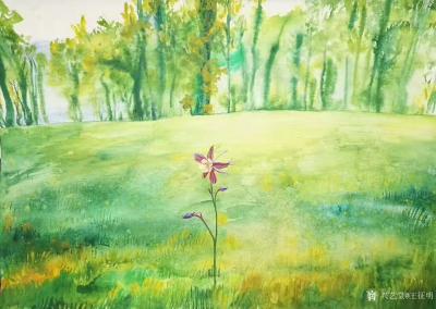 王征明日记-透过画的形式即美好的意境来了解美好的思想。
  中国画的造景是从南北朝就定性了【图2】