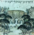 刘应雄日志-国画山水写生作品《意大利风情》系列作品欣赏；
  第一幅《【图4】