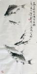 冯增木日志-国画鱼乐图系列《放眼江山秀，鱼乐源流长》、第二幅作品《五湖程【图2】