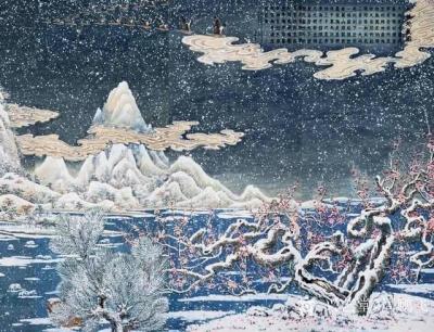 周鹏飞收藏-著名山水画家周经纬画展7月31日青岛莱西市崔子范艺术馆开幕
家父7月31日在故【图2】