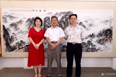 罗树辉日记-国画山水画《山岚松云》，一揽众山天下临，顶天立地贯乾坤。壮哉首岳波涛涌，扬我苍茫【图2】