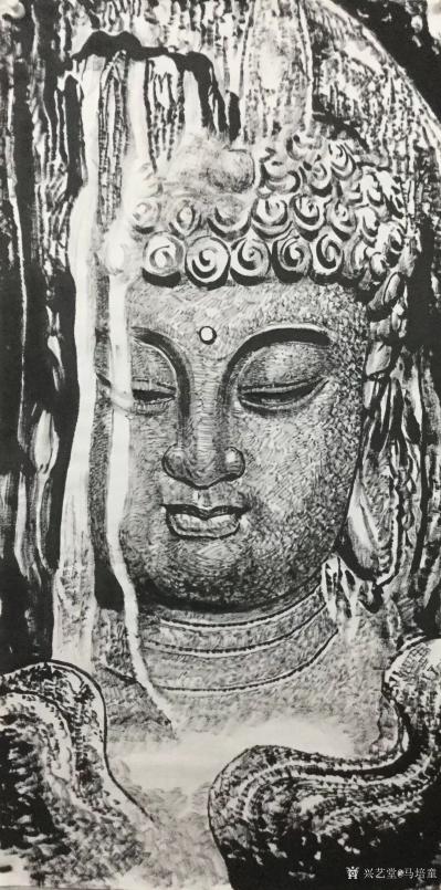 马培童日记-“焦墨人物画笔墨和风格的当代性和传统性”马培童焦墨画感悟笔记（109）
  焦【图2】