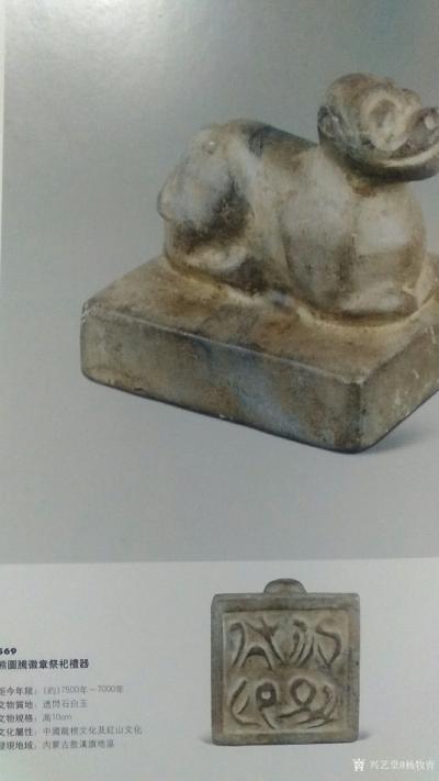 杨牧青日记-骨刻、玉器、文字、年代、地点、工艺、技术、形制……这做何解释呢？这里红山文化骨刻【图4】