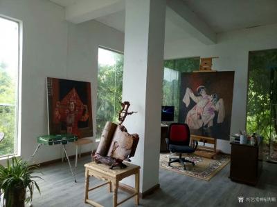 杨洪顺生活-苗侗国际美术馆顺子油画工作室整的差不多啦，欢迎朋友们来坐坐喝茶，地址：凯里下司小【图2】