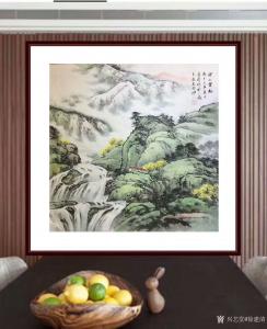 徐建清国画作品《山水画—深山云起》价格6000.00元