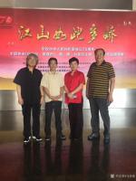 艺术家马培童生活:“江山如此多娇”全国各省美协主席副主席作品邀请展；
   【图1】