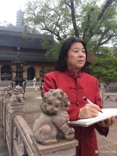 马培童日记-“焦墨艺术研究，修行路上的苦行僧”马培童焦墨画感悟笔记（111）
   自从研【图2】