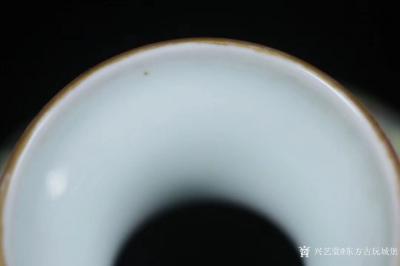 东方古玩城堡收藏-“清.粉彩花卉赏瓶”早期购于文物商店，带鉴定火漆印，清.粉彩花卉赏瓶，全美品，器【图3】