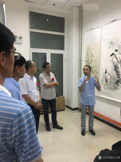 安士胜收藏-文化交流，西青区文旅局指导下的文化馆一直走在前沿；
  西北的雄壮与南方的秀润【图4】