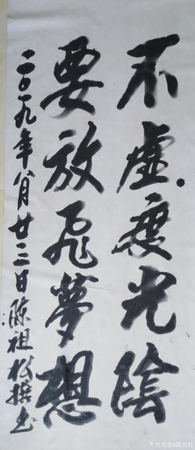 陈祖松日记-不虚度光阴，
要放飞梦想。【图1】