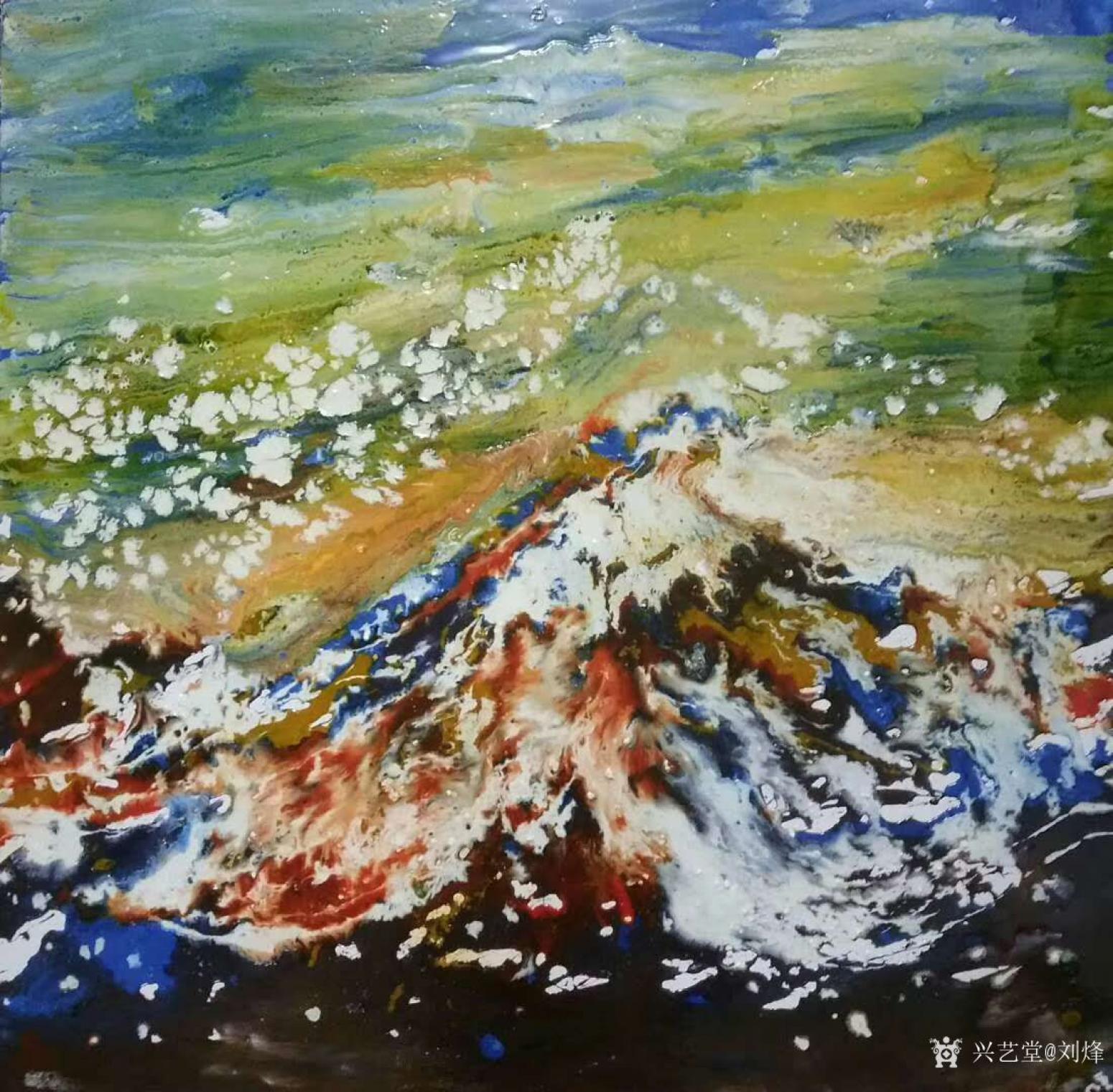 刘烽油画作品《春》【图0】