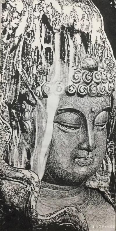 马培童日记-“画中有话，自有我在”马培童焦墨画感悟笔记（118）
  我的焦墨画创造的视觉【图2】