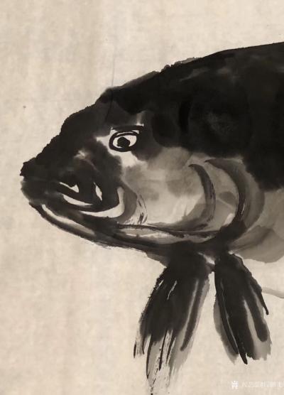 周鹏飞日记-江山多娇，人间多妖！看看眼神，心里有鬼的，吓你掉魂！心冷画亦寂！随意挥洒，画的可【图2】