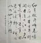 史介鸿日志-书法作品：杜工部《旅夜书怀》,尺寸<span style=