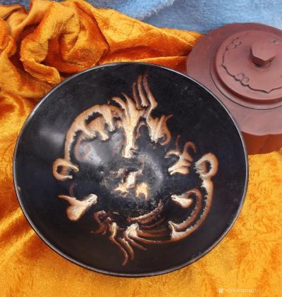 荆古轩收藏-收藏的吉州碗与紫砂壶【图1】